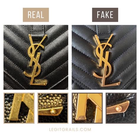 spot fake ysl wallet